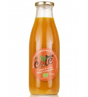 Soupe Froide Carotte et Gingembre Bio 75cl