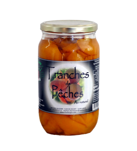 Tranches De Pêches Au Naturel 820g