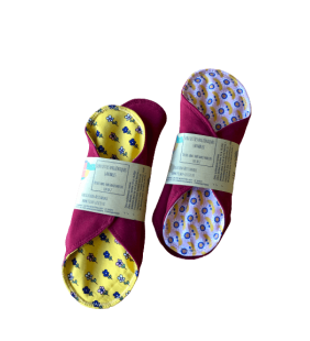 Serviettes Hygiéniques Lavables Lot de 2