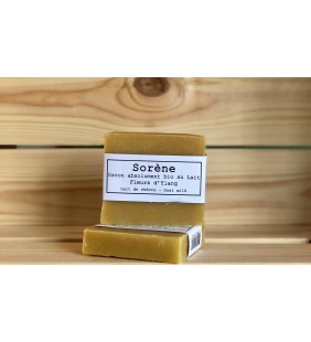 Savon Lait de Chèvre et Fleurs d'Ylang 90g