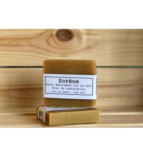 Savon Lait de chèvre et Miel de Châtaignier 90g