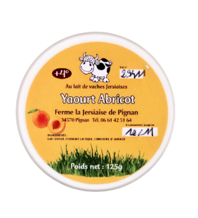 Yaourt Abricot 125g