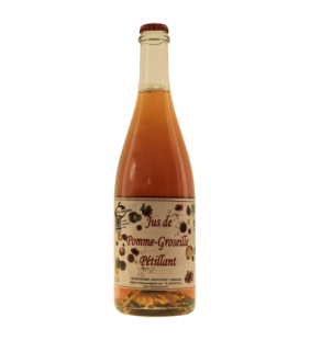 Jus De Pomme-Groseille Pétillant 75cl