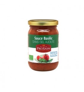 Sauce Basilic sans sel ajouté 200g